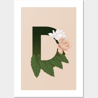 Monogram D Posters and Art